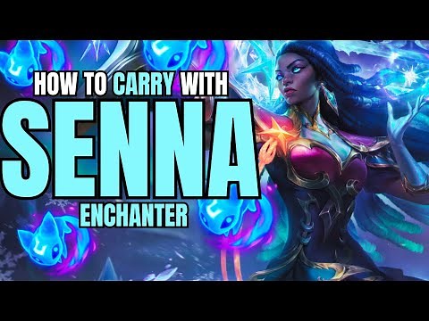 SENNA ENCHANTER GUIDE - How To Carry With Healing Senna - Detailed Guide