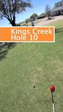 Fun back 9 at Kings Creek #golf #povgolf #golfhole #golfcourse #fpvgolf #nikegolf
