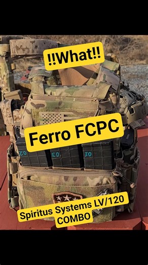 Ferro Concepts and Spiritus Systems plate Carrier combo? #shorts #tacticalgear #militaryeverything