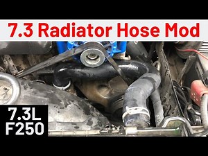 Updating 7.3 powerstroke radiator hose! And possibly the biggest news ever for this channel!