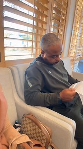 Me and Rick at “OUR” oral surgery appointment! Prayers up for the deputy chile! 🙏🏾❤️ #raisingcultures | Raising Cultures