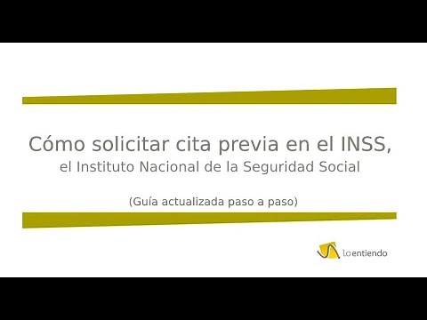 Cómo solicitar una cita previa en el INSS por internet, fácilmente