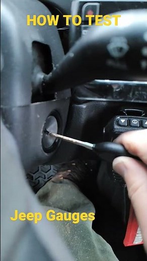 How to test Jeep Instrument Gauges