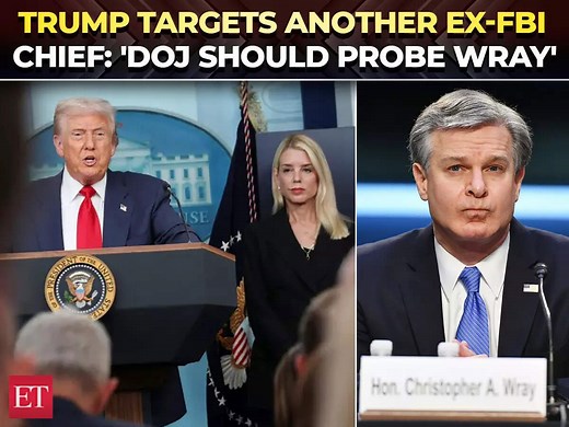 ‘Wray was terrible!’: Trump targets another ex-FBI chief after Comey, ‘placed agents in Jan 6 crowd’