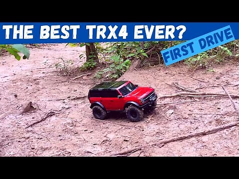 New Traxxas Bronco TRX4 | Best TRX4 Ever | Unboxing and First Drive | Scale RC Car Crawler