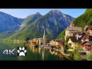 [ 4K ] Obertraun - Hallstatt, The Most Beautiful Village In the World I Walking Tour I Austria