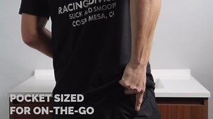 ZEUS Vegan Pocket Beard Brush, Soft Bristle & Animal-Free Grooming Brush for Taming & Styling Beard – Made in Germany (N73)