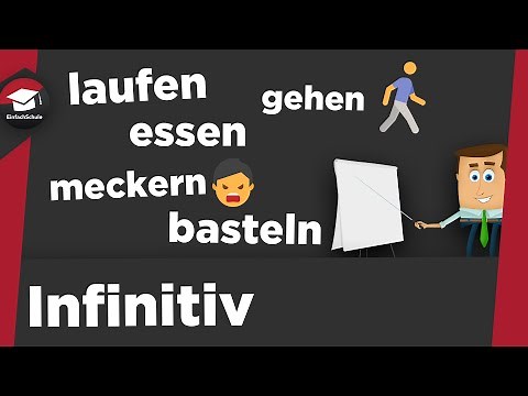 Der Infinitiv einfach erklärt - Infinitiv mit zu - Grundform von Verben - Der Infinitiv erklärt!