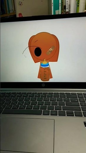 emoji cat baby 🧡🟠✅ #animation #art #drawing