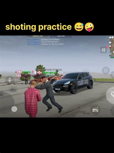 Shotting practice with clan members #madout2#gangs#game