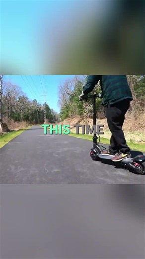 Electric Scooter Range Test: 10 Miles at 26 MPH! #shorts