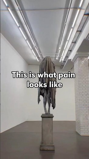 This Flesh Is Not Real. But The Pain Is #shorts #art #sculpture