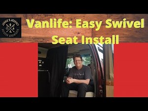 Easy Swivel Base Seat Install | Van Life How To