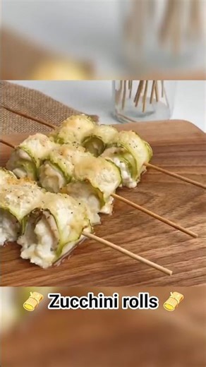 Zucchini rolls 🫔 #cooking #trading