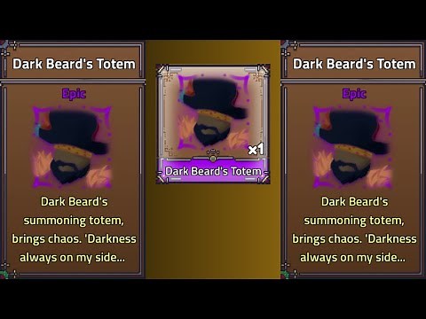 How To Get Dark Beard Totem in King Legacy | Dark Beard's Totem