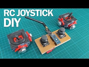 How To Make RC Joystick With Trim For Diy Radio Control. Diy RC Joystick.