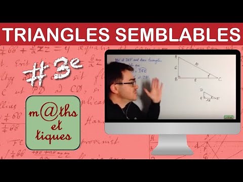 Utiliser des triangles semblables (1) - Troisième