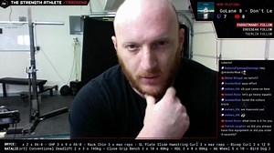 ipf 105kg级别冠军 Bryce直播深蹲训练