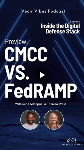 CMMC vs FedRAMP: Understanding the Difference for Defense Contractors | Vectr Solutions posted on the topic | LinkedIn