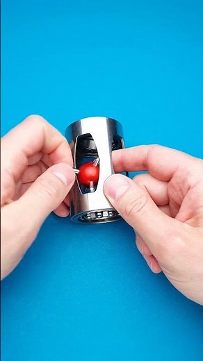 Remove the spiked ball from the cage #shorts