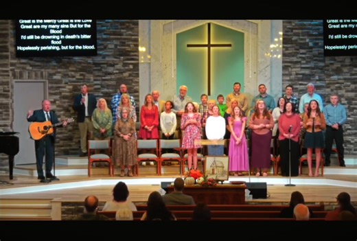 Jeff & Briley Tolbert and Springview Baptist Church Choir. | Wesley Wells