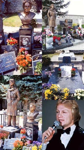 Tombe d’une légende 🌹🪦 Claude François a été une figure marquante de la musique populaire française, largement reconnu comme l’une des premières grandes stars françaises du rock et de la variété. | Alain Delon FANS