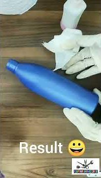 How to remove screen print from plastic container💡