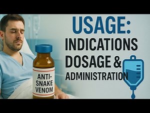 Anti-Snake Venom Dosage & Administration | Medical Training| UPDATED GUIDELINES