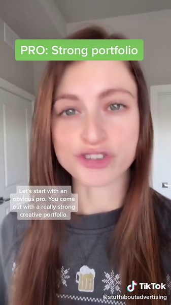 Pros & Cons of Going to Advertising Portfolio School