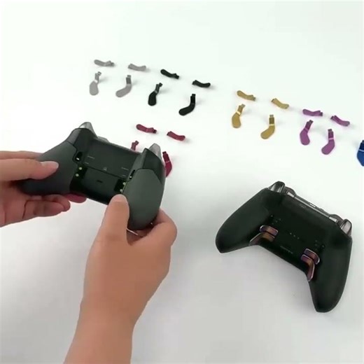 4 In 1 Metal Paddles Controller Trigger Back Button for Xbox One Elite Series 2 Controller Accessor