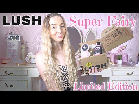 LUSH Super Fairy Limited Edition Haul ♡