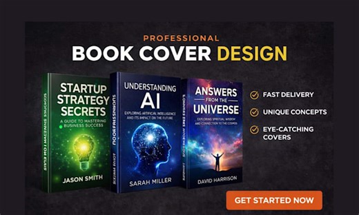 Formatting_pen: I will do amazon KDP book cover design kindle ebook cover design paperback cover design for $10 on fiverr.com