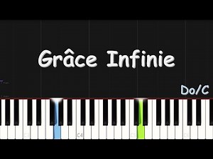 Stéphane Quéry - Grâce Infinie | EASY PIANO TUTORIAL BY Extreme Midi
