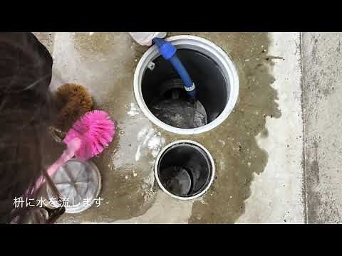 水回りお掃除動画 トラップ枡編