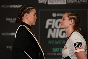 Photos: Savannah Marshall, Femke Hermans - Face To Face at Final Presser