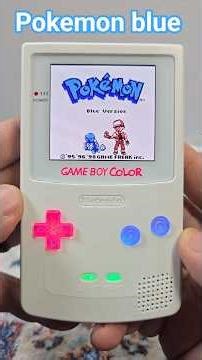 Pokemon Blue Game Boy Color Epic Memories