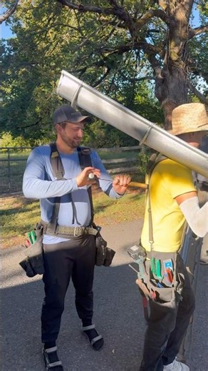 Motorized Gutter Guy: Amazing Gutter Machine in Action! #Shorts #GutterInnovation #ToolHack #robot