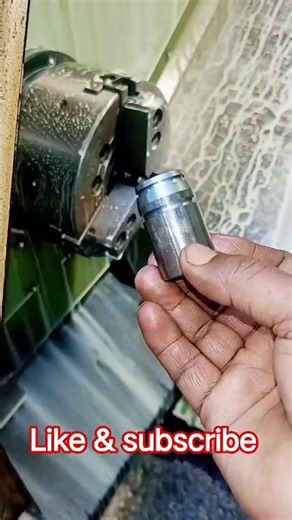 CNC machine operator job ❤🔥#cncmachining #jobwork#steelturning