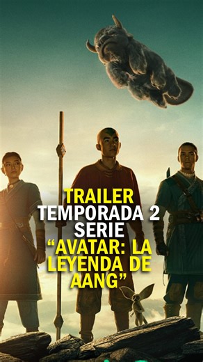 🔥La temporada 2 de Avatar La leyenda de Aang ya está en camino y llegará en 2026, prometiendo nuevas batallas, aventura y más del mundo elemental, solo en Netflix. 🌬️⚔️ | Cinescape