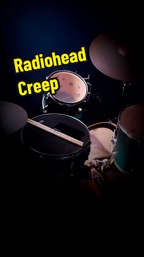 Cómo tocar el ritmo de Creep de Radiohead en batería
