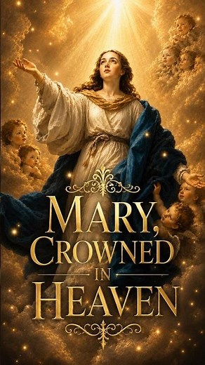 The Assumption of Mary 🌹 Mary, Crowned in Heaven | Catholic Hymn