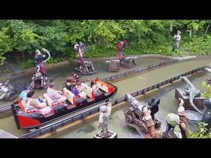 Pirate Island Boat Ride at the Columbus Zoo 2015