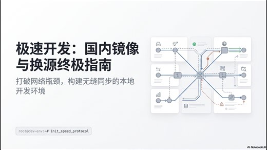 极速开发：国内镜像与换源终极指南