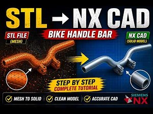 Reverse Engineering in NX | STL to Solid Model Explained