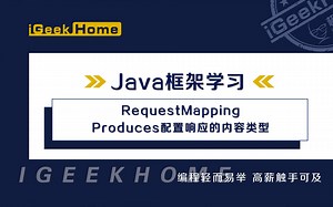 11.11 RequestMapping的Produces配置响应的内容类型