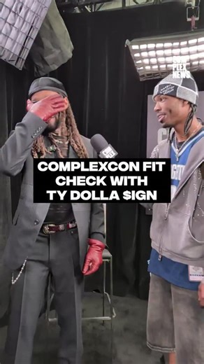 Ty Dolla Sign pulled up suited up, swagged out, and a little ashy to ComplexCon 🤣🔥 | Complex Style