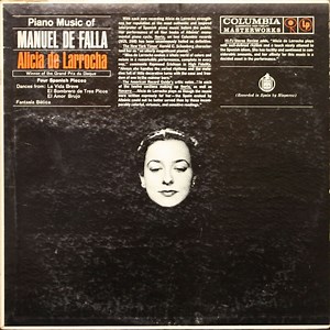 Manuel De Falla, Alicia De Larrocha - Piano Music Of Manuel De Falla