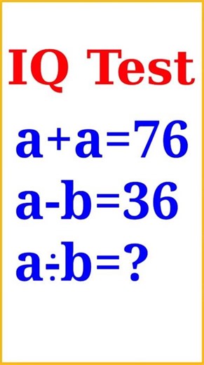How Fast Can You Crack This IQ Test?