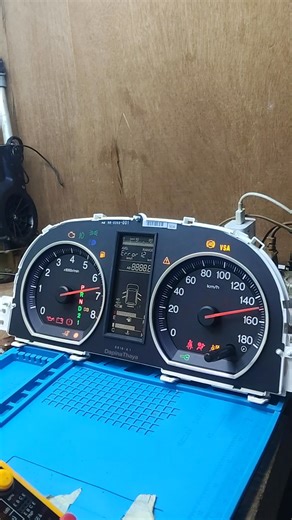 Speedometer Testing All Gauges and Indicators Working Normally #SpeedometerRepair #Electronics #SpeedometerTes | Dapina Thaya