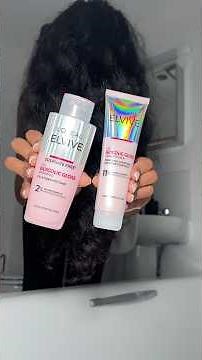 Reviewing the L’Oréal Elvive Glycolic Shamooo🫧🧴 #curlyhair #haircare #hair #productreview #reviews